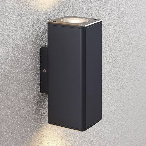 Außenwandlampe Nati, IP54, GU10, eckig