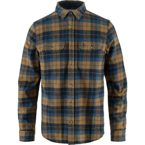 FJÄLLRÄVEN Fjällräven Singi Heavy Flannel Hemd Herren blau 56