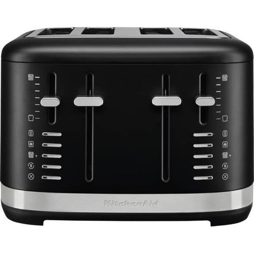 Kitchenaid 4-Scheiben-Toaster 5KMT4109EBM Mattschwarz