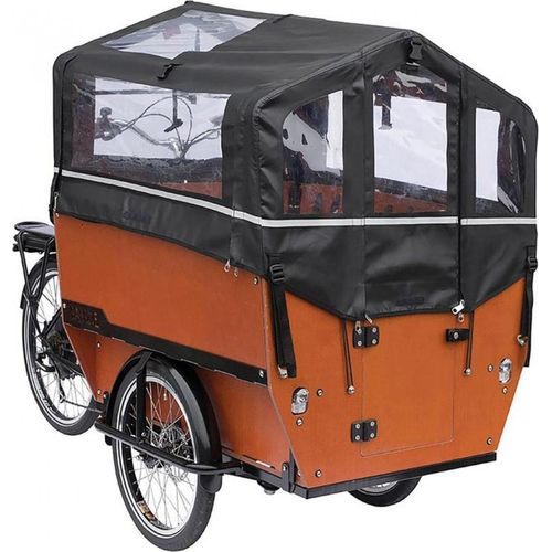 Babboe Regenverdeck schwarz für Max-E PVC