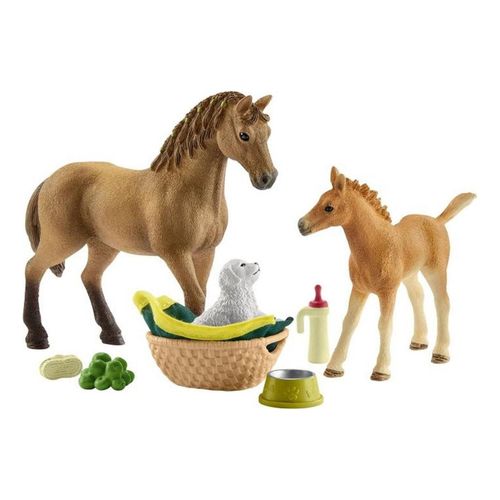 Schleich Sarahs Tierbaby-Pflege