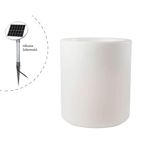 Beleuchteter Pflanztopf Shining Elegant Pot S (Solar)