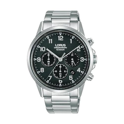 Herrenuhr Lorus RT313KX9 Schwarz Silberfarben