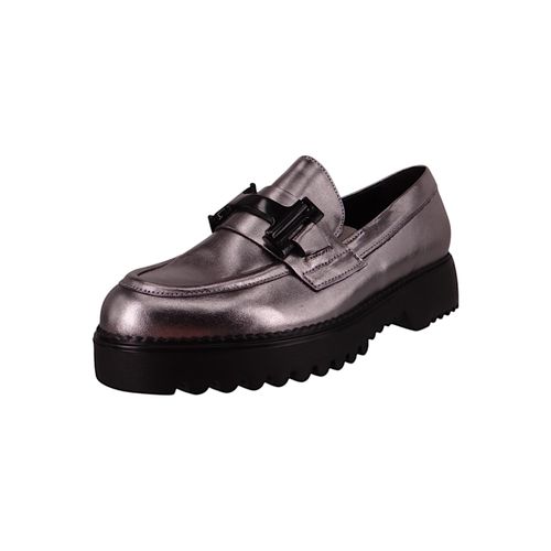 Gabor Damen Loafer/Slipper Silber Größe:6