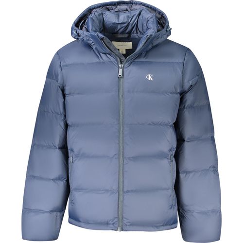 Herrenjacke Blau - Wasserdicht, Abnehmbare Kapuze, Nachhaltig