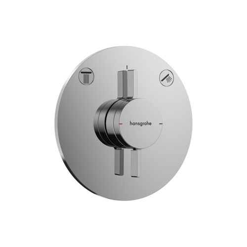 hansgrohe Mischer DuoTurn S UP, für 2 Verbraucher, chrom (75418000)