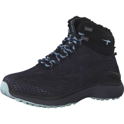 Damen Sneaker 1-26253-39-849 FOUNTAIN BLUE Gore-Tex von TAMARIS aus Leder von Größe 36 bis 41