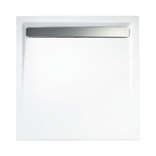Duschwannen Komplettset SCHULTE Extra-flach 90 x 90 x 2.5 cm alpinweiß glatt D202077 04 41
