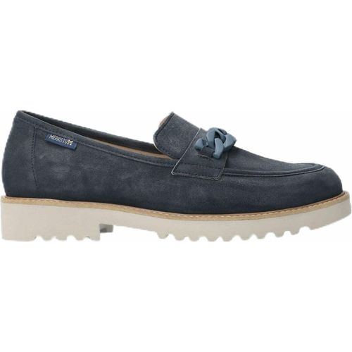 Mephisto Plateau Slipper Damen 31353033313138 Blau 41 EU