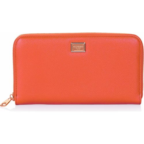 Portemonnaie für Damen in orange