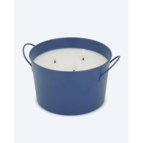 Metall-Bodenkerze mit 3 Dochten