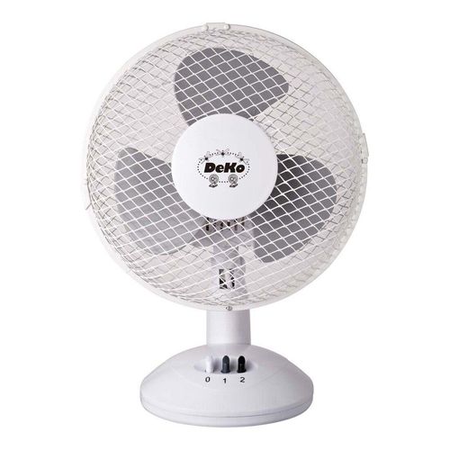 DeKo Tischventilator 23cm, 30W, osz. B 235 Stratos ws)