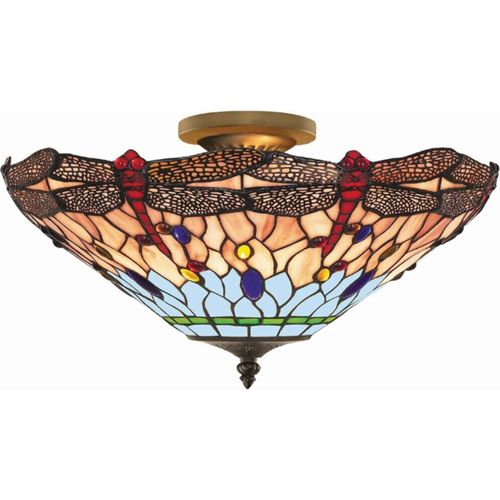 Deckenleuchte Tiffany-Stil 