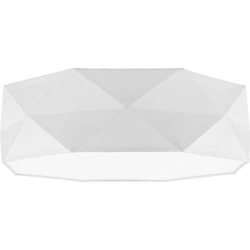 Deckenleuchte E27 Weiß Metall Deckenlampe Wohnzimmer