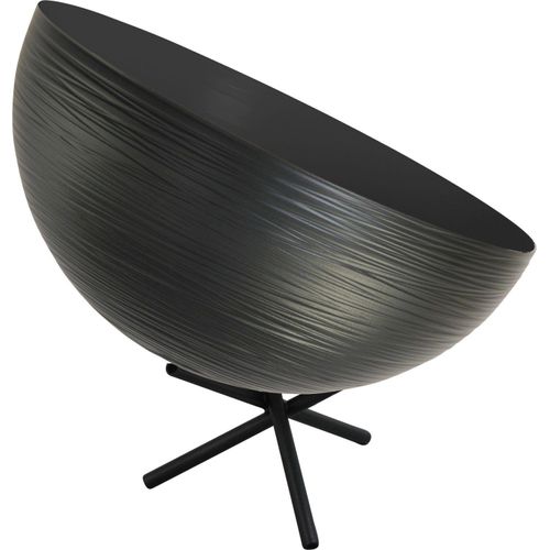 Tischleuchte E27 42 cm Schwarz Metall Vintage Tischlampe