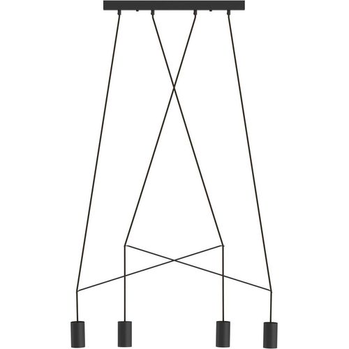 Pendelleuchte GU10 Schwarz Metall Modern Küche Hängelampe