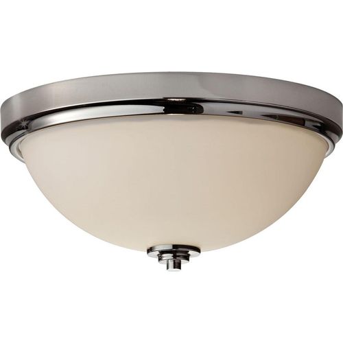 Badezimmerlampe IP44 E27 Weiß Chrom rund Glas Metall Jugendstil Badlampe