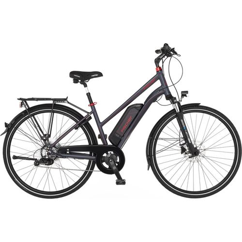 FISCHER Damen Trekking E-Bike VIATOR 1.0 - 28 Zoll, RH 44 cm, 422 Wh Geneneralüberholt
