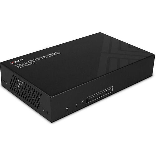 LINDY 100m 4 Port Cat.6 HDMI 4K60 HDBaseT Splitter Extender