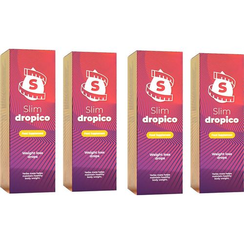4X Slimdropico Nahrungsergänzungsmittel