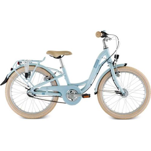 PUKY Skyride – Kinderfahrrad – 20 Zoll – 3 Gänge – Retro blau