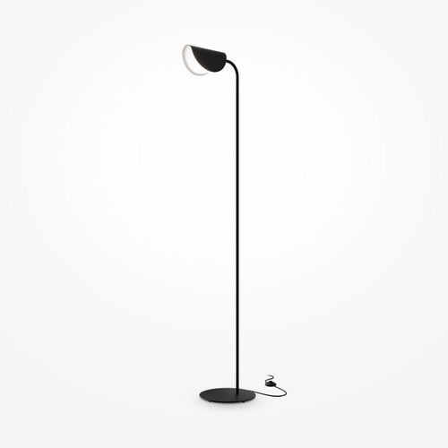 Stehlampe Metall 140 cm Schwarz G9 Modern Stehleuchte
