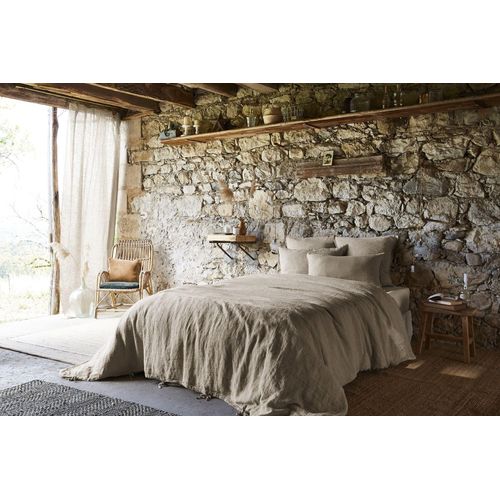 Bettbezug 240 x 220 cm SOLINE Sand