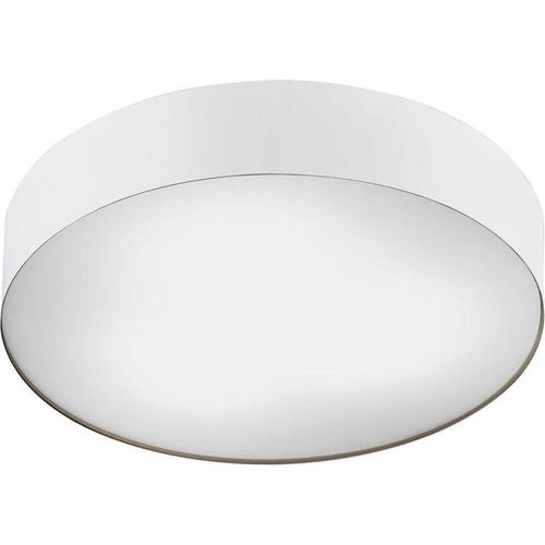 Deckenlampe Metall Bewegungsmelder E14 Ø 40,5 cm Weiß 3-flammig rund Modern Deckenleuchte