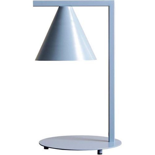 Tischlampe Metall E14 40 cm Blau Tischleuchte