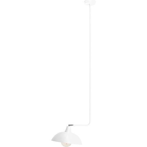 Deckenlampe Metall E27 Weiß Deckenleuchte