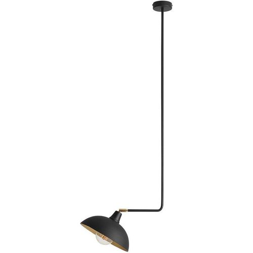 Deckenleuchte Metall E27 Schwarz