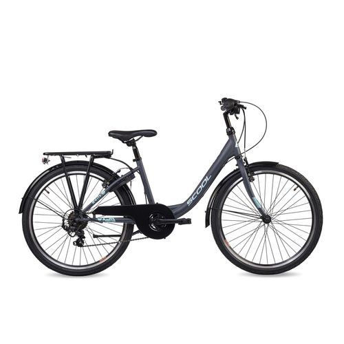 Kinderfahrrad-24-Zoll-Mädchen-SCOOL-chiX-K6-6-Gang-Dark-Grey-Kettenschaltung-mit-V-Brake