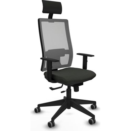 Bürostuhl mit Kopfstütze Piqueras y Crespo 1D066G1 Schwarz