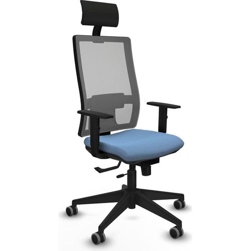 Bürostuhl mit Kopfstütze Piqueras y Crespo 1D066G1 Himmelsblau