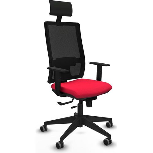 Bürostuhl mit Kopfstütze Piqueras y Crespo 1D066G1 Rot