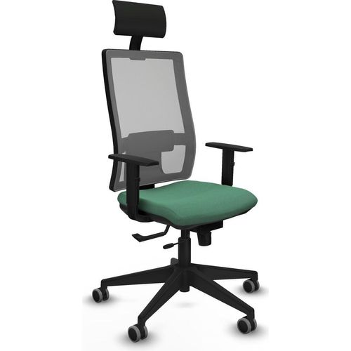 Bürostuhl mit Kopfstütze Piqueras y Crespo 1D066G1 Smaragdgrün