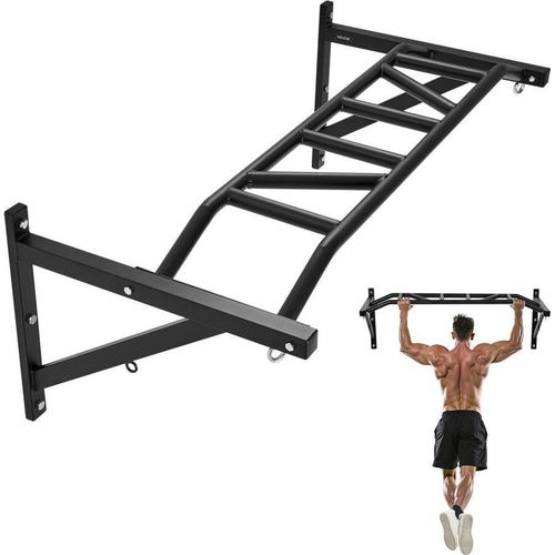 Multi-Grip Klimmzugstange Wandmontage - 200kg Belastbarkeit - Heim-Fitnessstudio Pull up Bar
