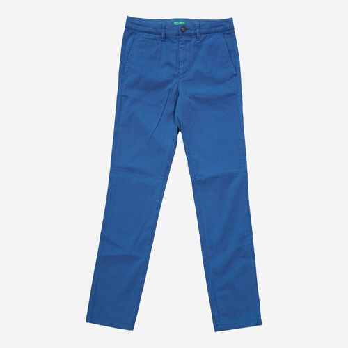 Blaue Slim Fit Chinos