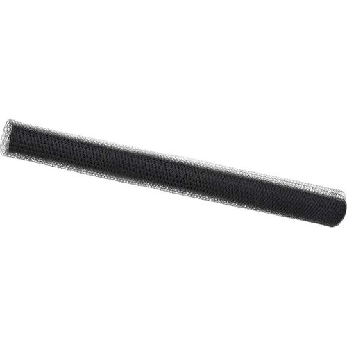 vidaXL Sechseckgeflechtzaun Grau 1.6 x 100 m Stahl