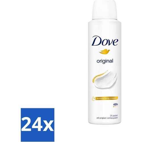 Dove Original - Deospray - Antitranspirant - 150 ml - Vorteilspack - 24 Stücke