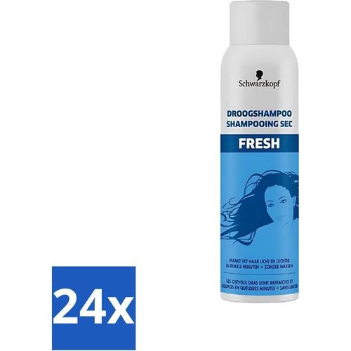 Schwarzkopf - Trockenshampoo - Fresh - 150ml - Vorteilspack - 24 Stücke