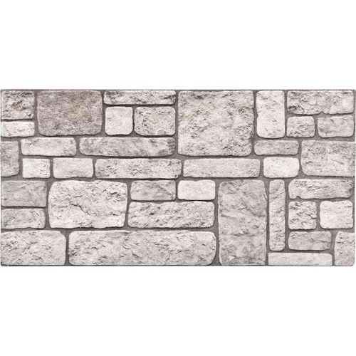 vidaXL 3D-Wandpaneele 10 Stk. Grau Backstein-Optik EPS