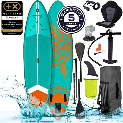 SUP Board aufblasbar TURTLE 320 petrol