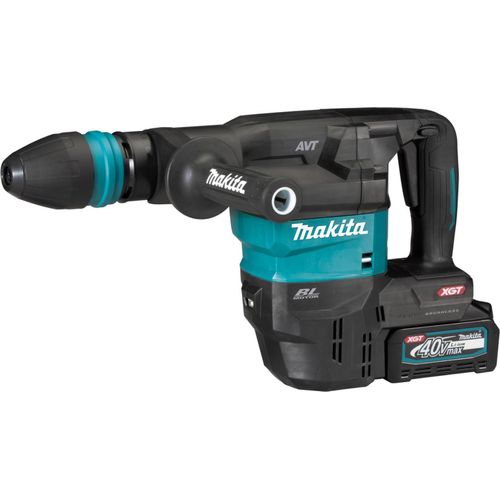 Makita HM001GT201 XGT Akku-Meissel/Stemmhammer 40 V max inkl 2 x 5 Ah Akkus u. Schnellladegerät