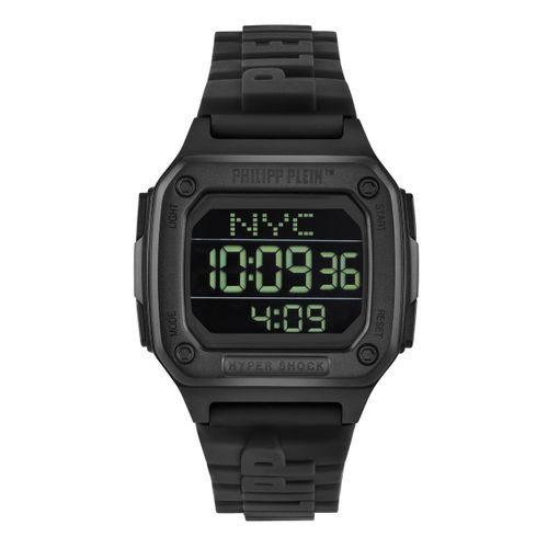 Philipp Plein PWHAA0221 Digitaluhr Hyper $hock Schwarz
