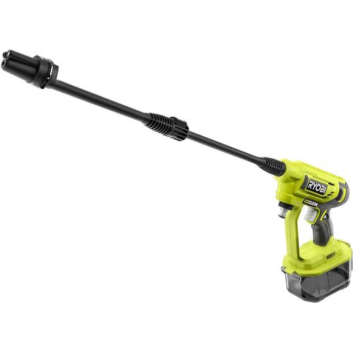 RYOBI Akku-Mitteldruckreiniger RY18PW22A-0, 3in1 Düse, 22 Bar, 6 Meter Siphon Schlauch, Druckreiniger, 18V