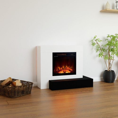 Kaminlicht Elektrokamin 'NEO 2 ' | LED Standkamin mit Heizung (1500 W) | BxHxT: 93x75x41cm