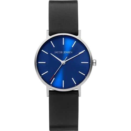 Jacob Jensen 32171 (171) Uhr Damen, Blau, Titan, Quarz