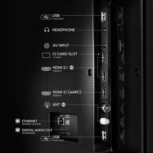 Hisense Smart-TV 55A69N Schwarz