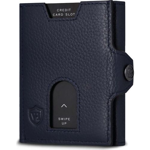 Schlanke Geldbörse aus Nappaleder mit RFID-Schutz, Notenfach und Münzfach – Perfekt für Männer und Frauen als Geschenkidee.